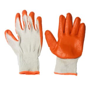 Safety First TR-517 Cotton Latex Coated Work Gloves
